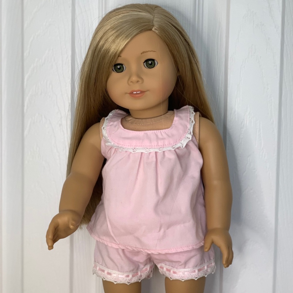 Pink American Girl Doll Pajama Set